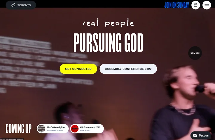 C3 Assembly website homepage screenshot